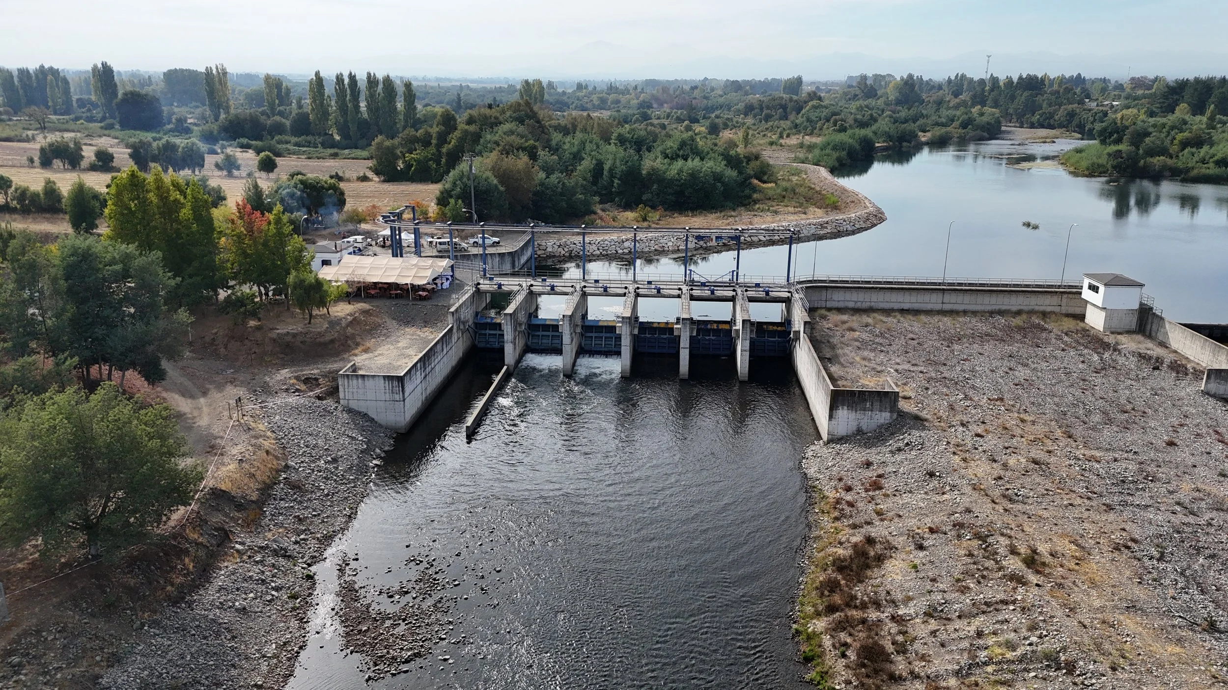 DGA Ñuble ordena cierre de bocatomas para enfrentar temporada invernal