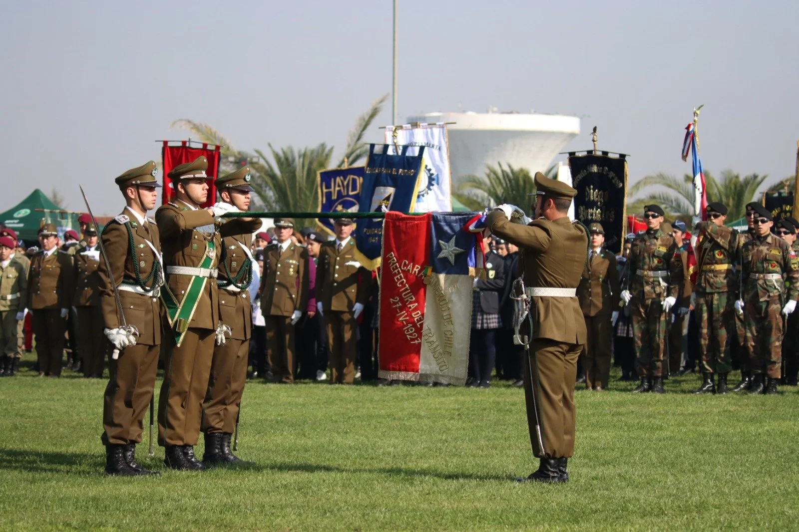 Carabineros: Estudiantes de Quirihue y Chillán Viejo juraron como Brigadistas Escolares en ceremonia nacional realizada en Grupo Cerrillos