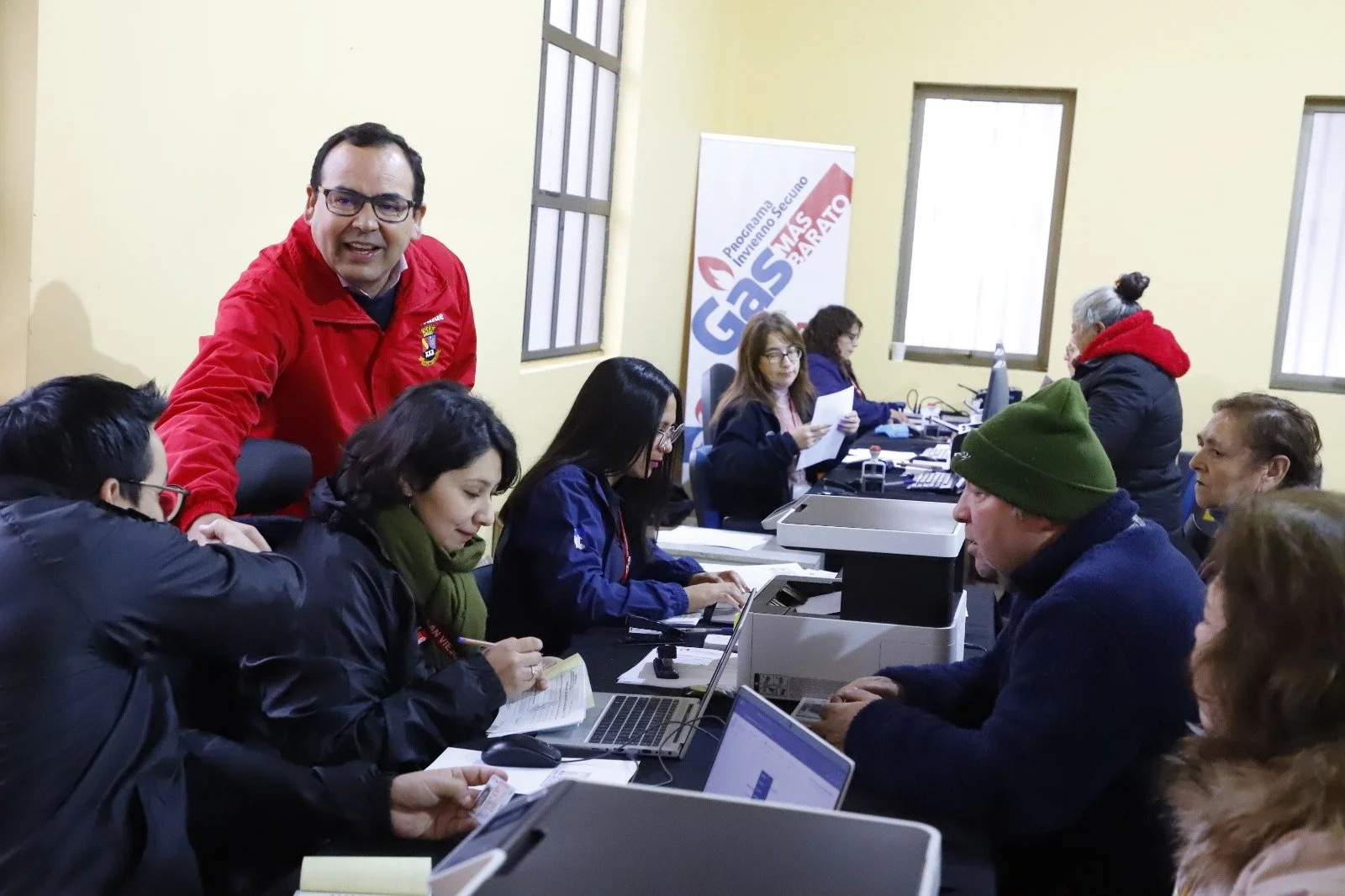 Invierno más seguro, gas más barato cumple su cuarta versión con gran afluencia y impacto social