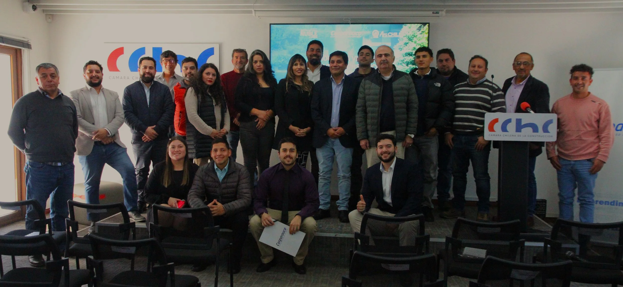 Comité de Desarrollo Productivo Regional y Corparauco lanzan programa pionero para modernizar la construcción en Ñuble