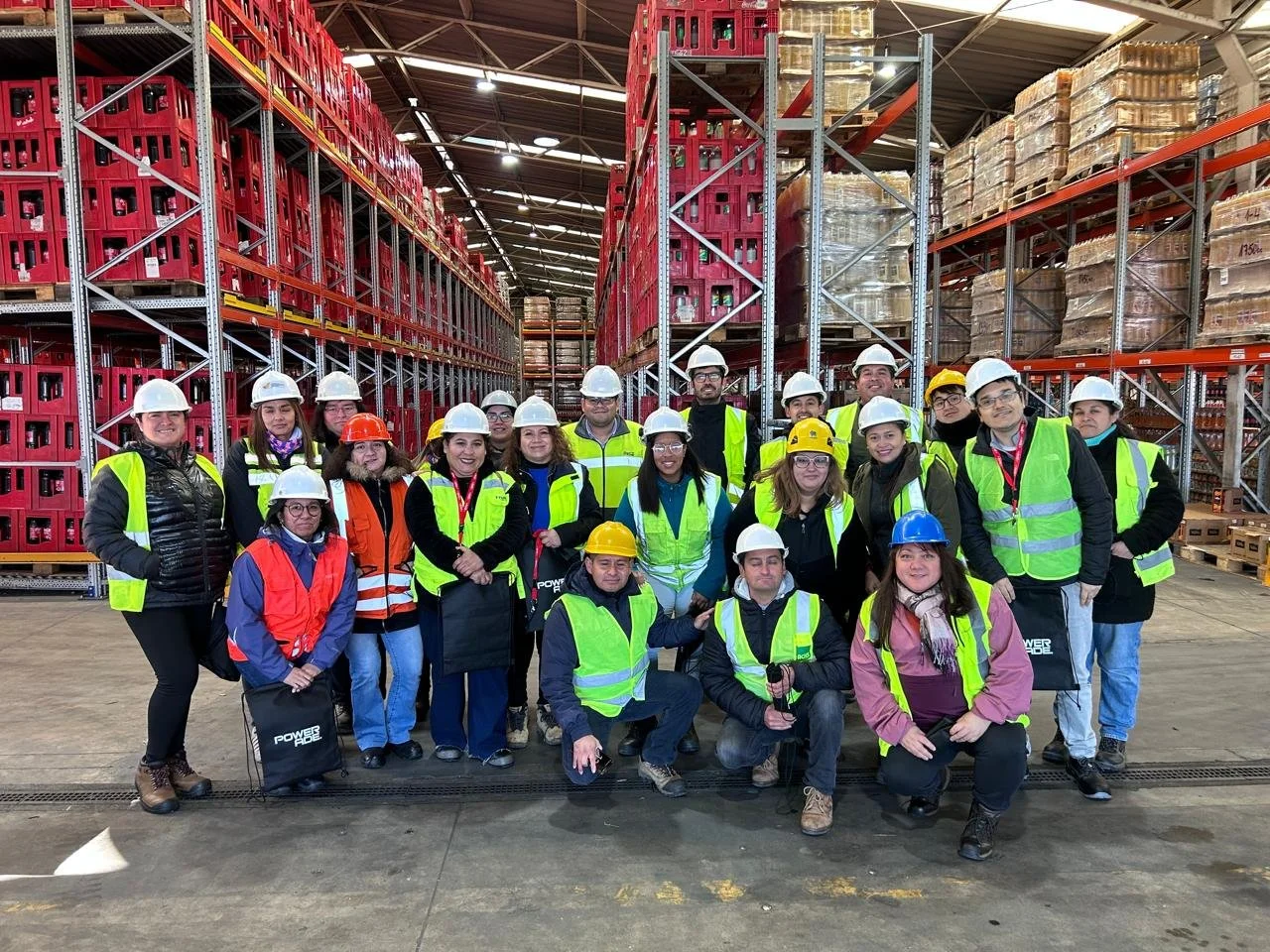 Curso de OTEC Municipal permite conocer logística de planta de Coca-Cola en Chillán