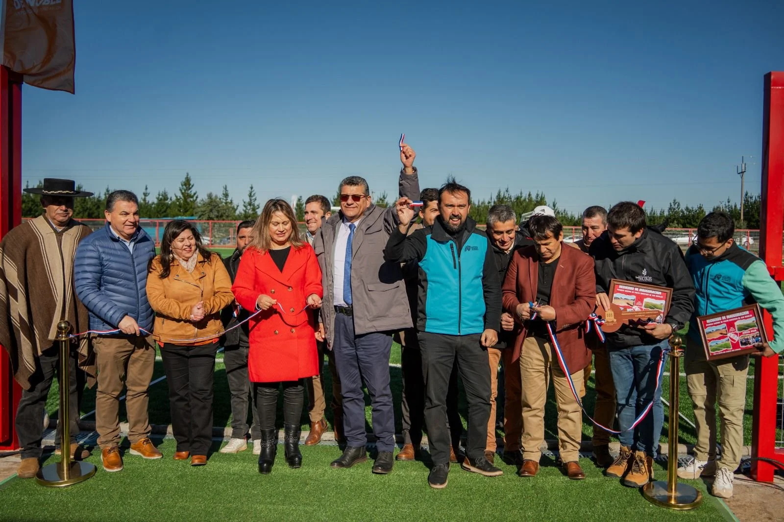 Ocho de las 21 canchas para Ñuble ya están inauguradas