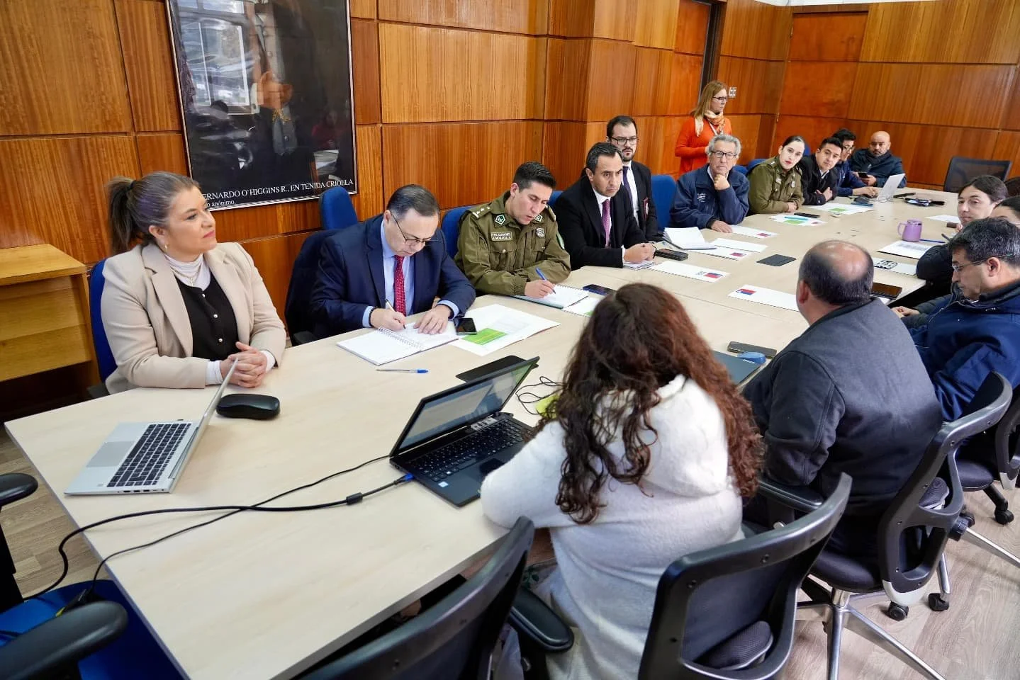 Junaeb Ñuble y Seremi de Seguridad Pública crearán protocolo ante robos en cocinas y bodegas de Establecimientos Educacionales