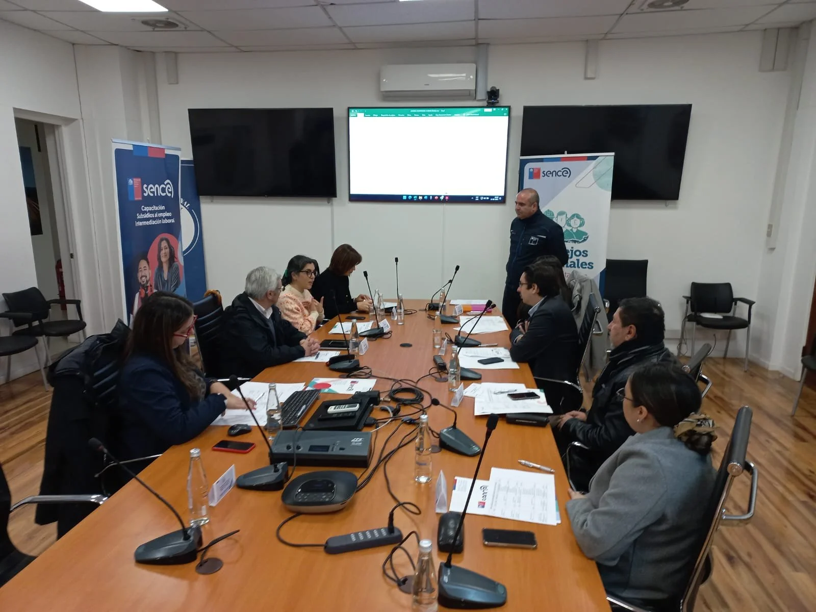 Consejo Regional de Capacitación y Sence, evalúan los cursos que se priorizarán para Ñuble el año 2026