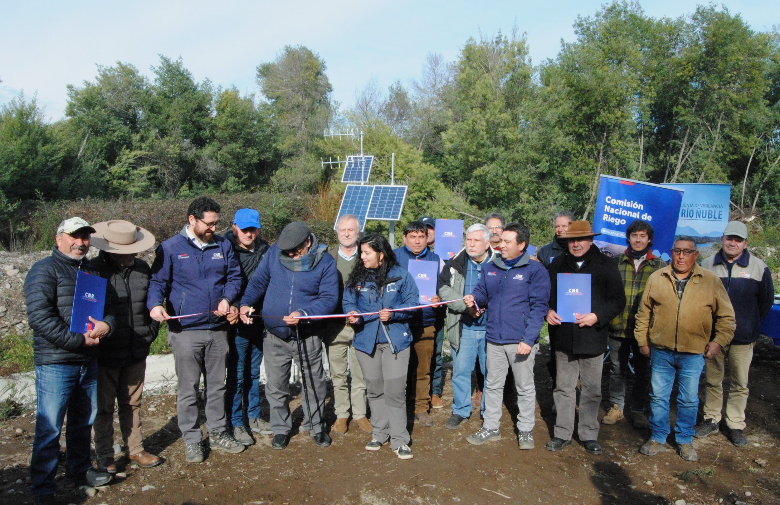 Regantes del río Ñuble modernizan su infraestructura hídrica con inversión pública de la Ley de Riego por más de 2.000 millones de pesos