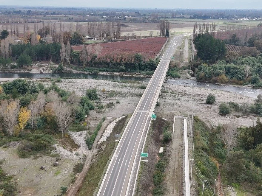 Un 15% de avance llevan proyectos del MOP que buscan mejorar diseño de ingeniería de la ruta n-59-q Chillán-Yungay&nbsp;
