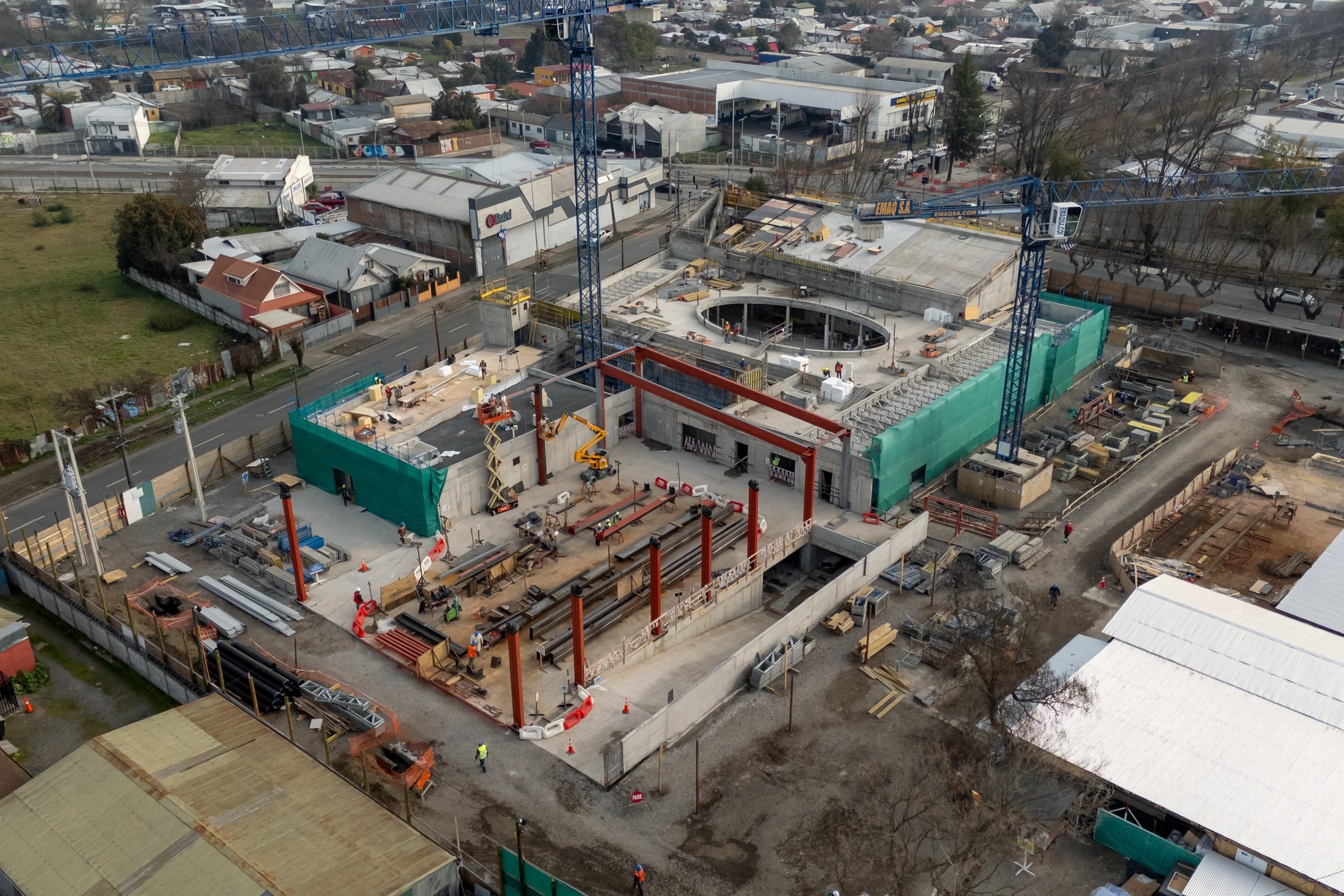 Nuevo Instituto Teletón de Chillán tiene más de un 30% de avance