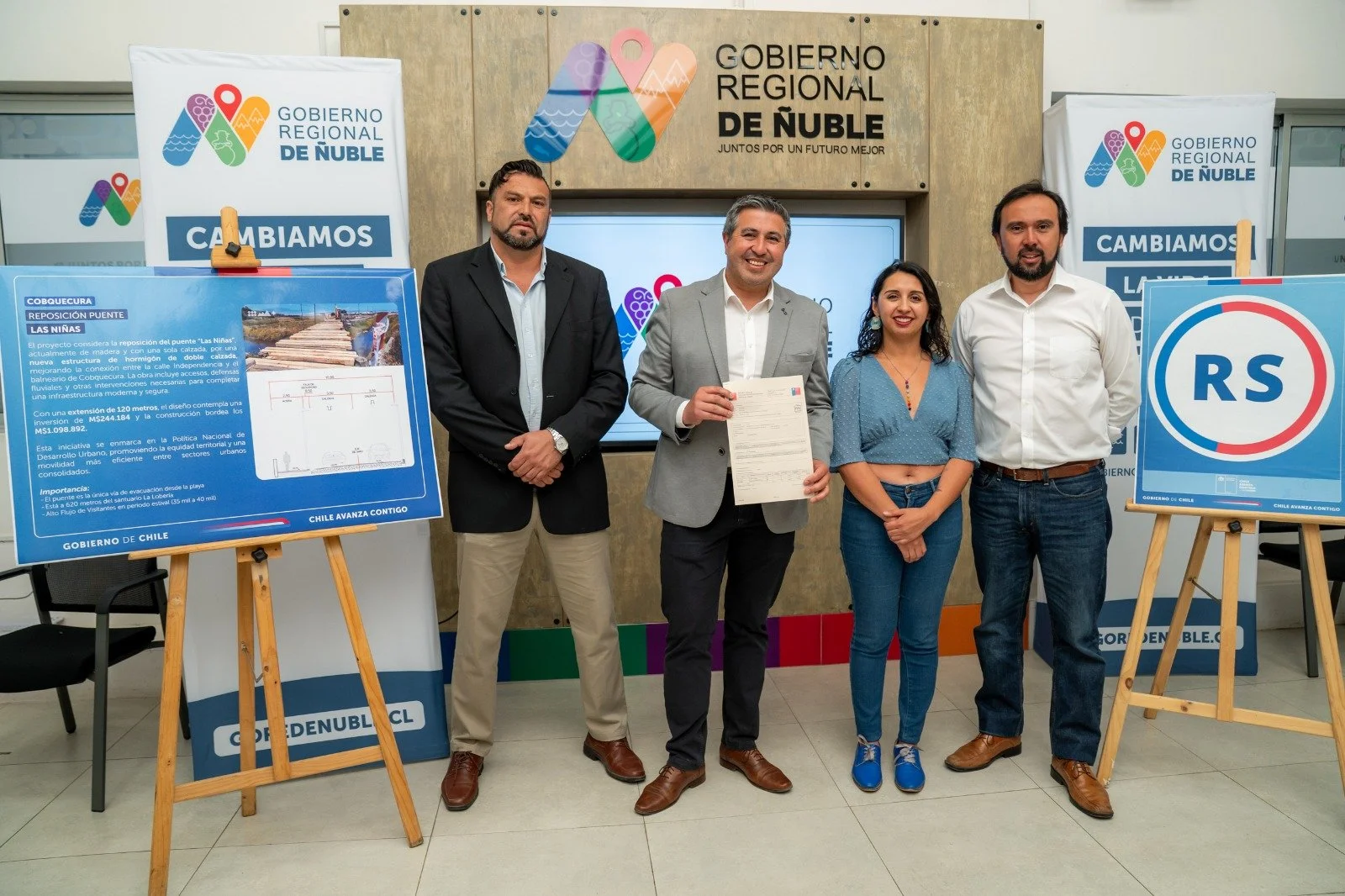 Avance clave para la conectividad y seguridad de Cobquecura: Proyecto del Puente Las Niñas obtiene RS para su diseño