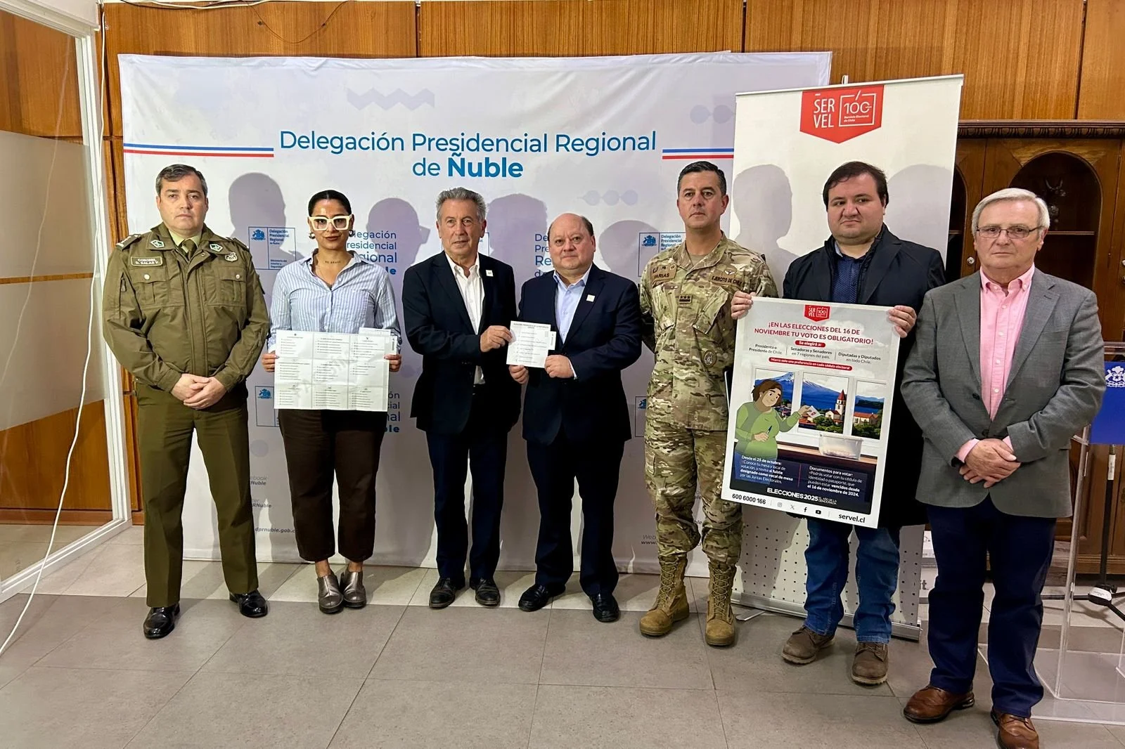 Autoridades de Ñuble sostienen reunión de coordinación de cara a elecciones presidenciales y parlamentarias&nbsp;