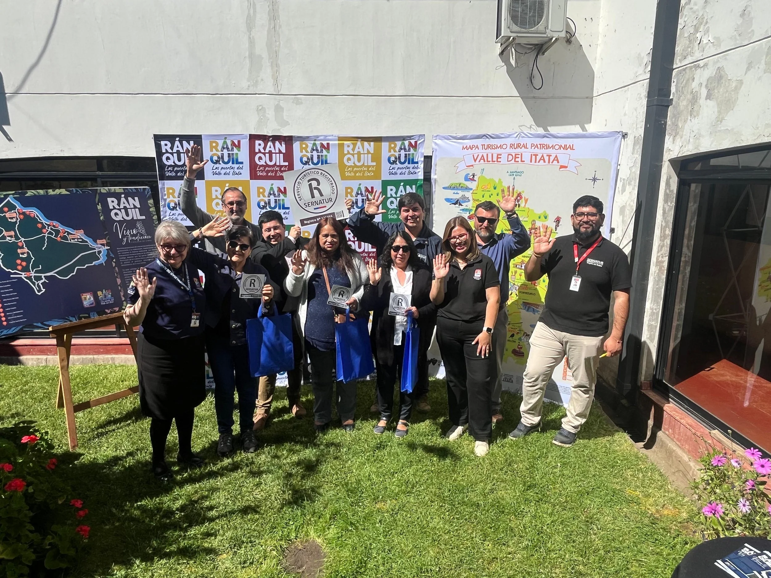 Empresas turísticas del Valle del Itata reciben Sello R de Sernatur y refuerzan oferta enoturística regional