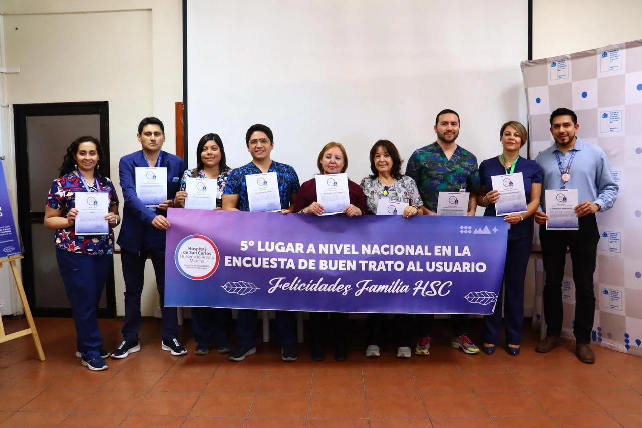 Hospital de San Carlos obtiene el 5° lugar a nivel nacional en evaluación de buen trato al usuario&nbsp;