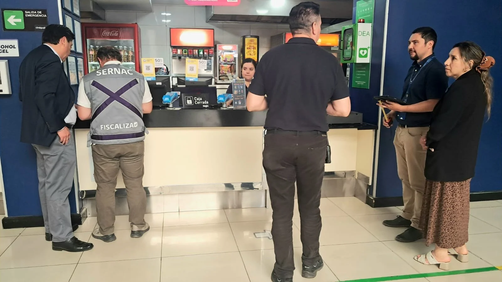 SERNAC realiza fiscalización recintos de eventos masivos