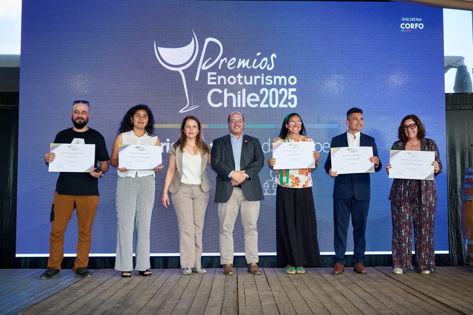 Viña Lomas de Llahuén, Viña El Quillay y Carlos Ortiz (Mejor Guía) se quedaron con los premios regionales Enoturismo Chile 2025 