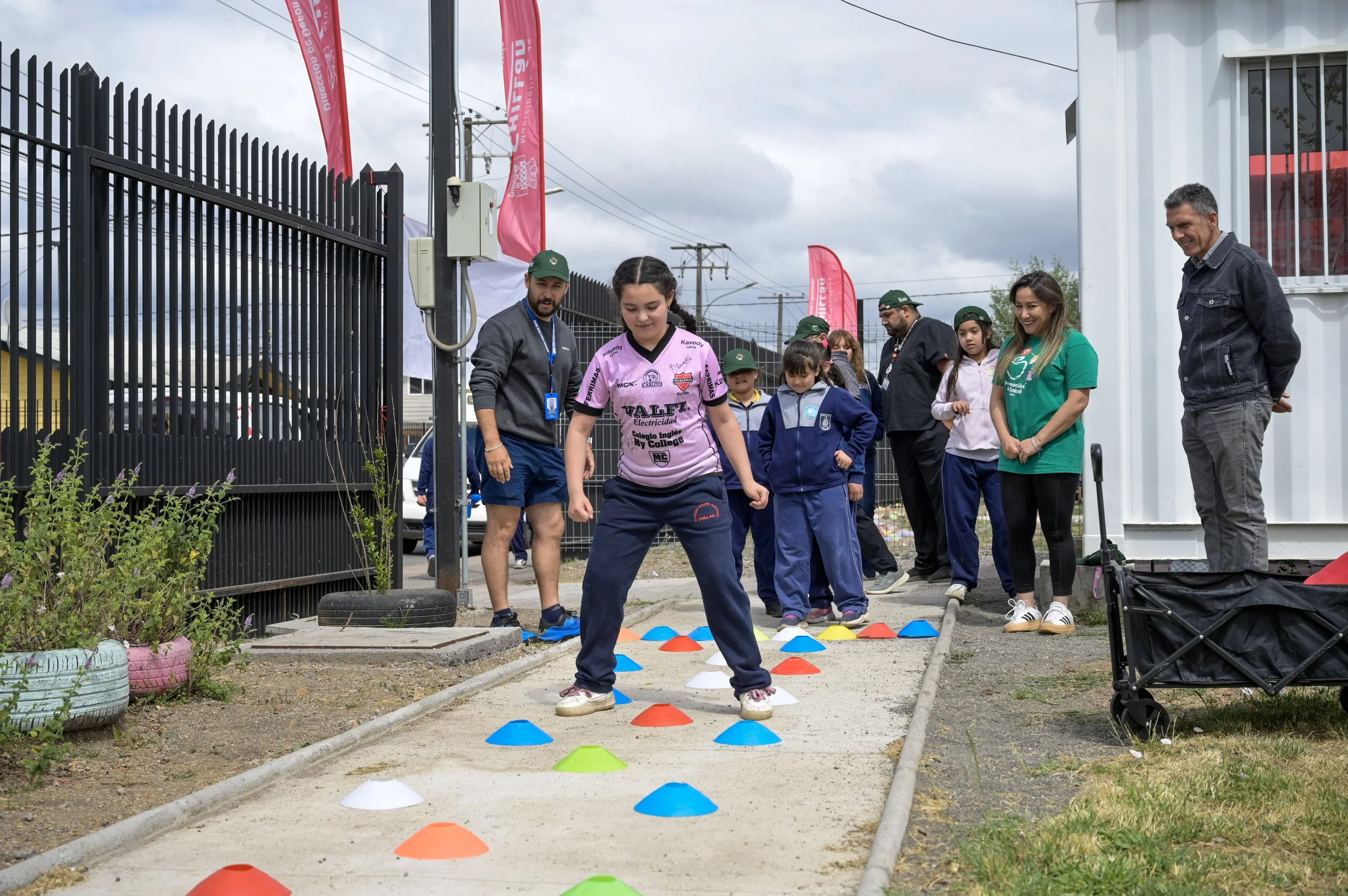Festival Deportivo “Circuito Saludable” reunió a estudiantes del sector Oriente de Chillán