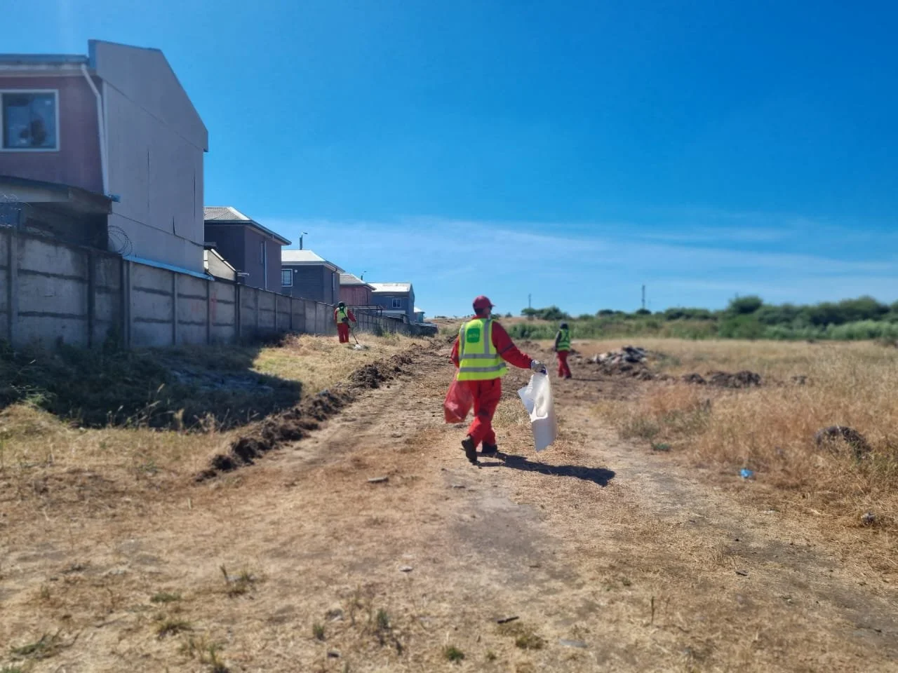 Municipio completó en un 100% la elaboración de la primera etapa de cortafuegos en la comuna