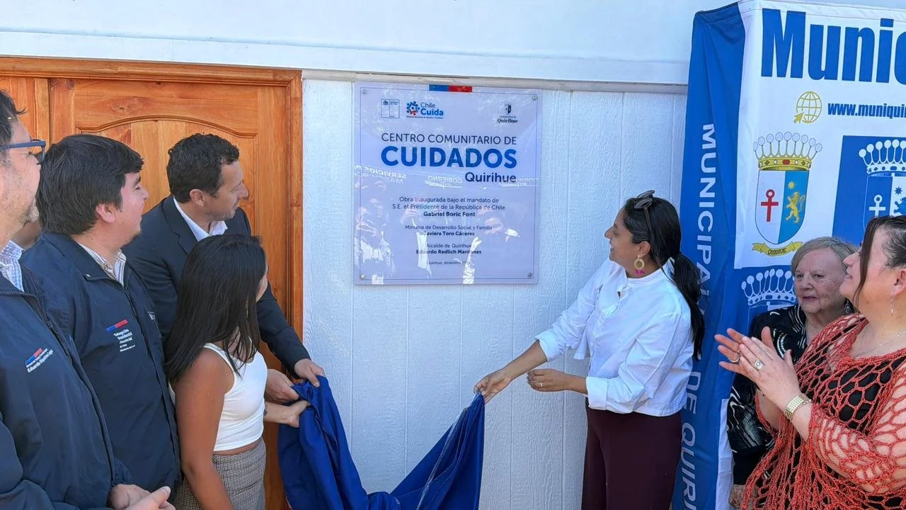 Quirihue inaugura nuevo Centro de Cuidados que apoyará a 120 cuidadores y cuidadoras de la comuna