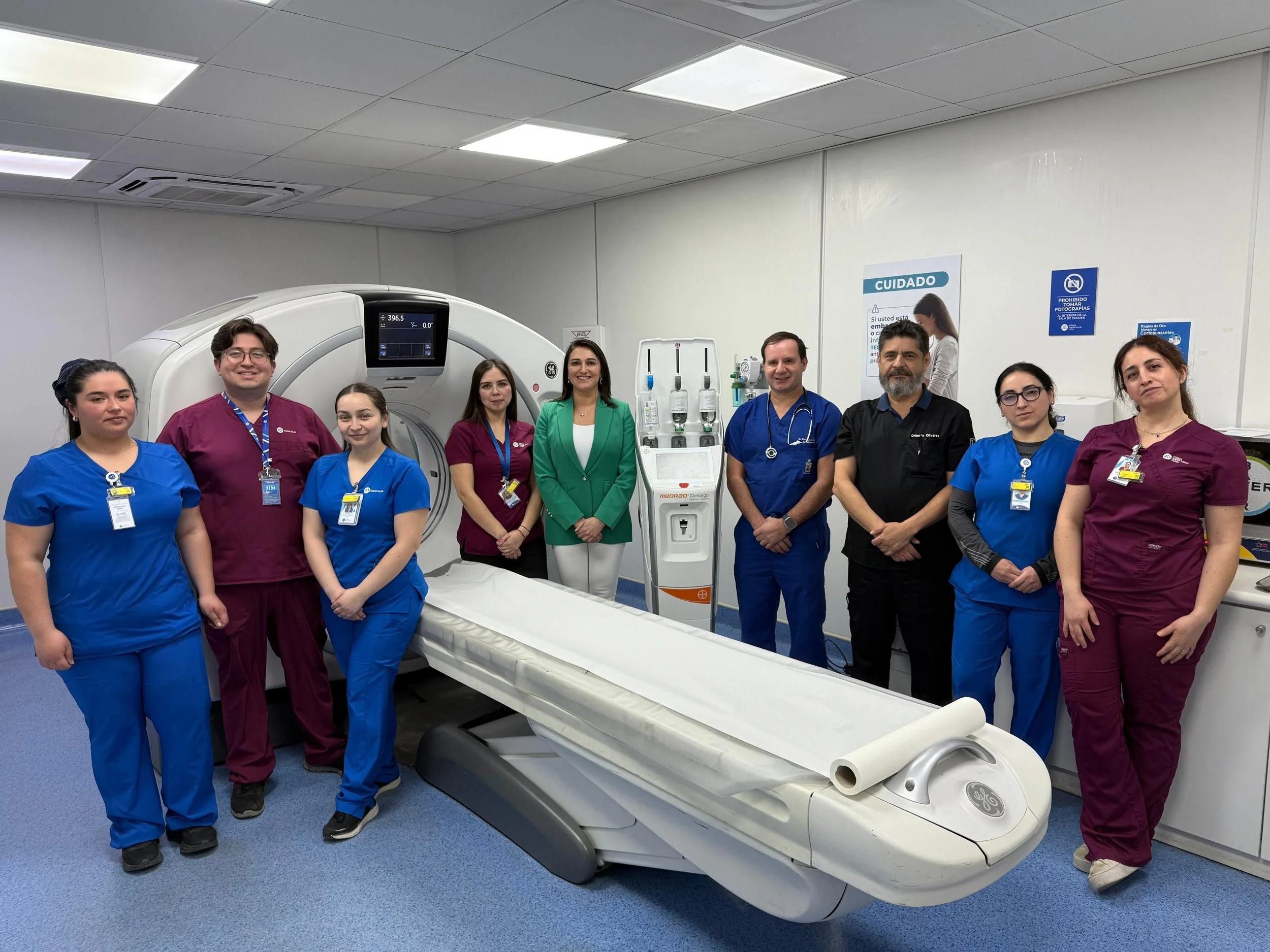 Clínica Andes Salud Chillán incorpora tecnología de vanguardia con inyectora Centargo
