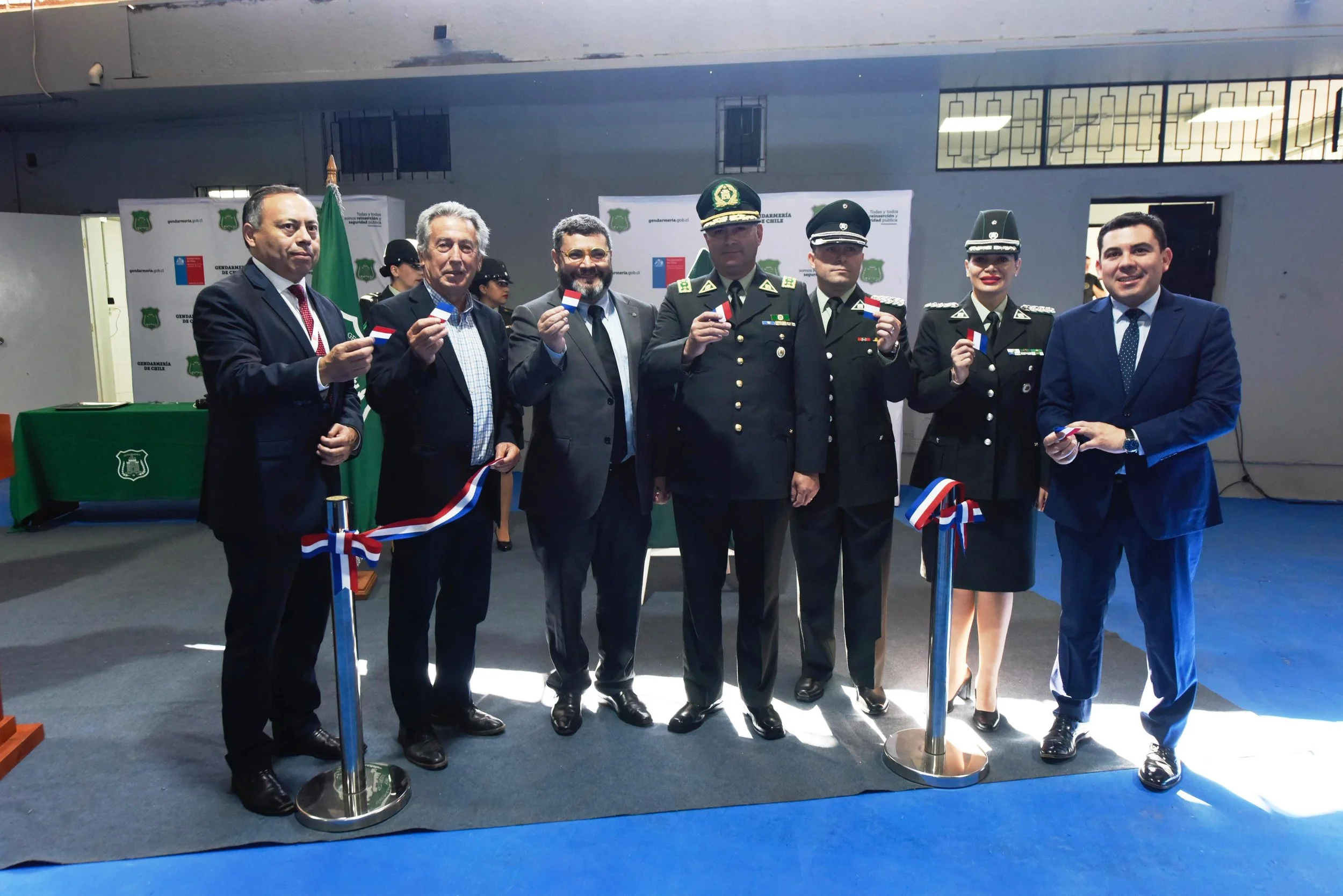 Servicios especiales de Gendarmería inaugura nuevo cuartel en Chillán