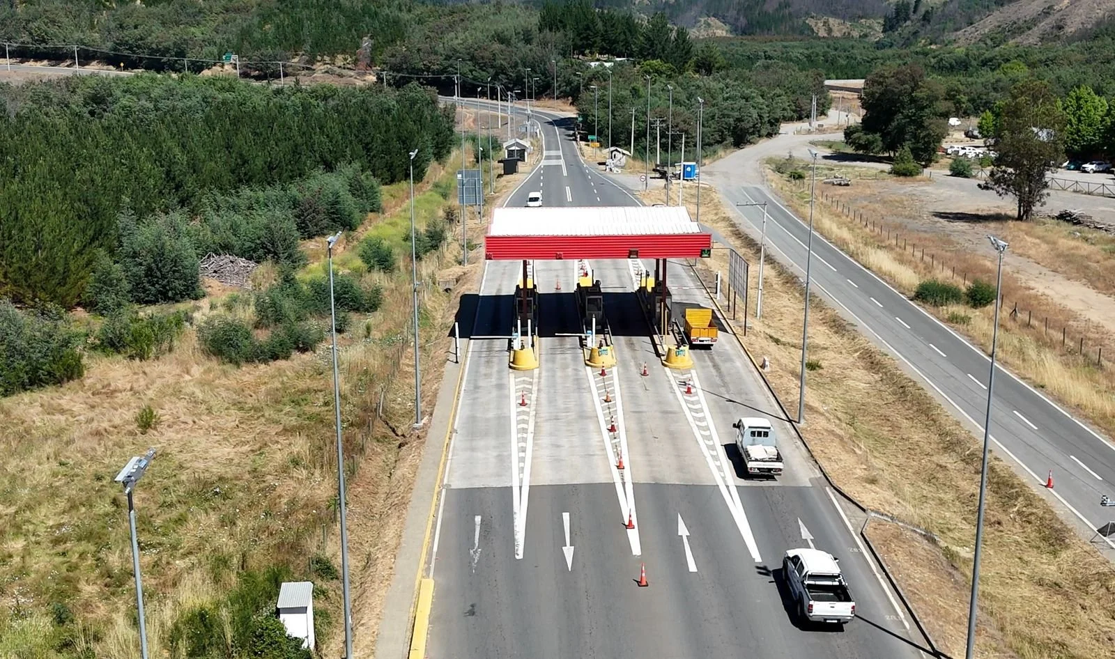 MOP informa reanudación de peajes en Autopista Concepción- Cabrero y Ruta La Madera