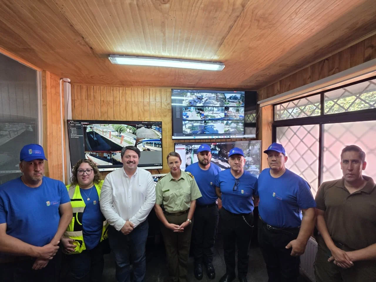 El Carmen habilita Central de Monitoreo con 40 cámaras de seguridad en la comuna