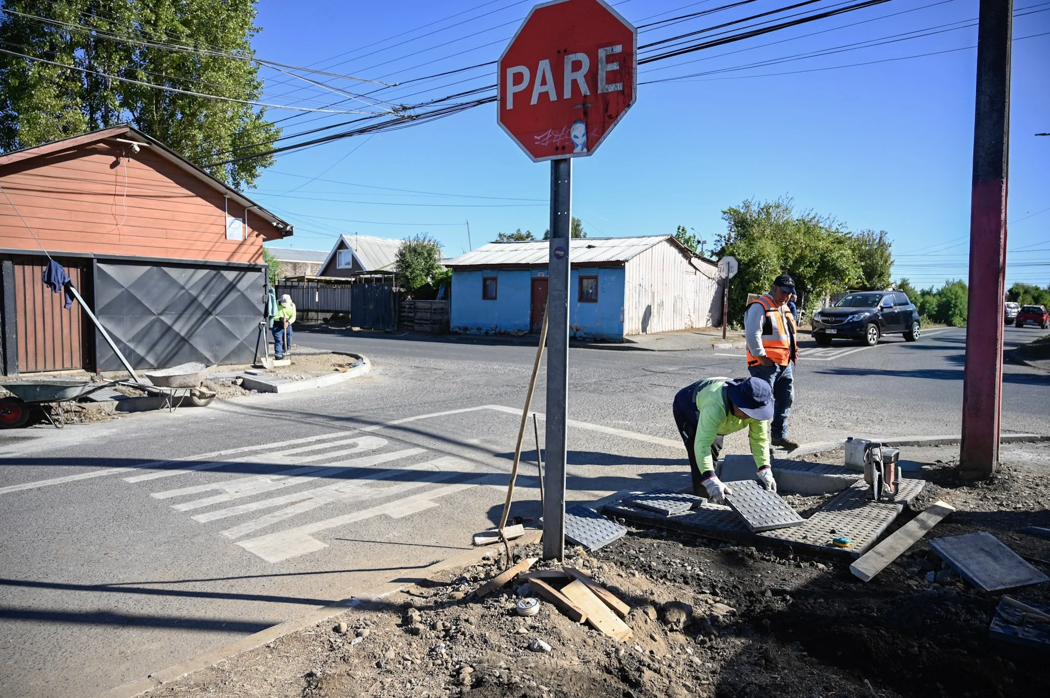 Municipio de Chillán impulsa mejoramiento de espacios públicos en Chillán