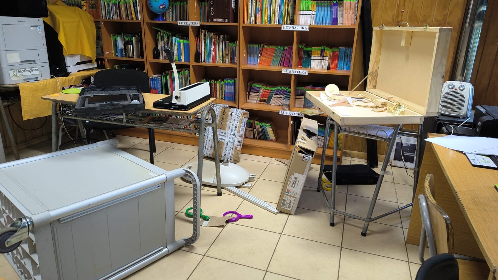 Se llevaron hasta la comida: Roban en tres escuelas rurales de El Carmen