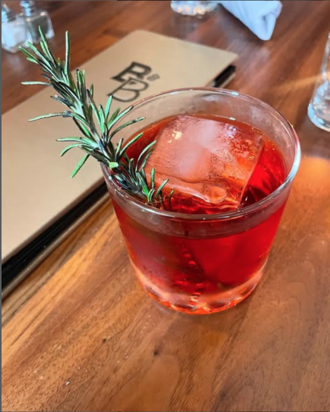 Special Cocktail at Bourbon and Branch NYC 