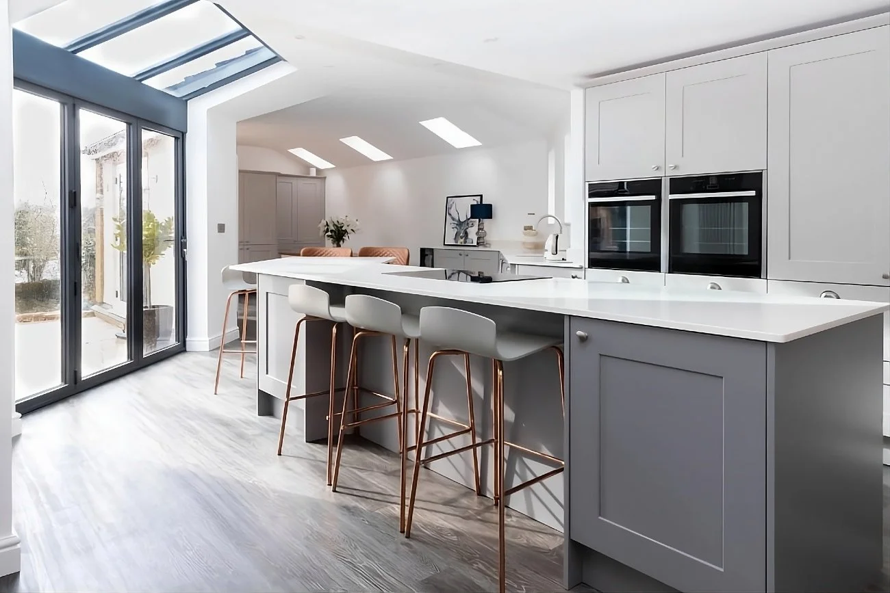 white quartz worktop