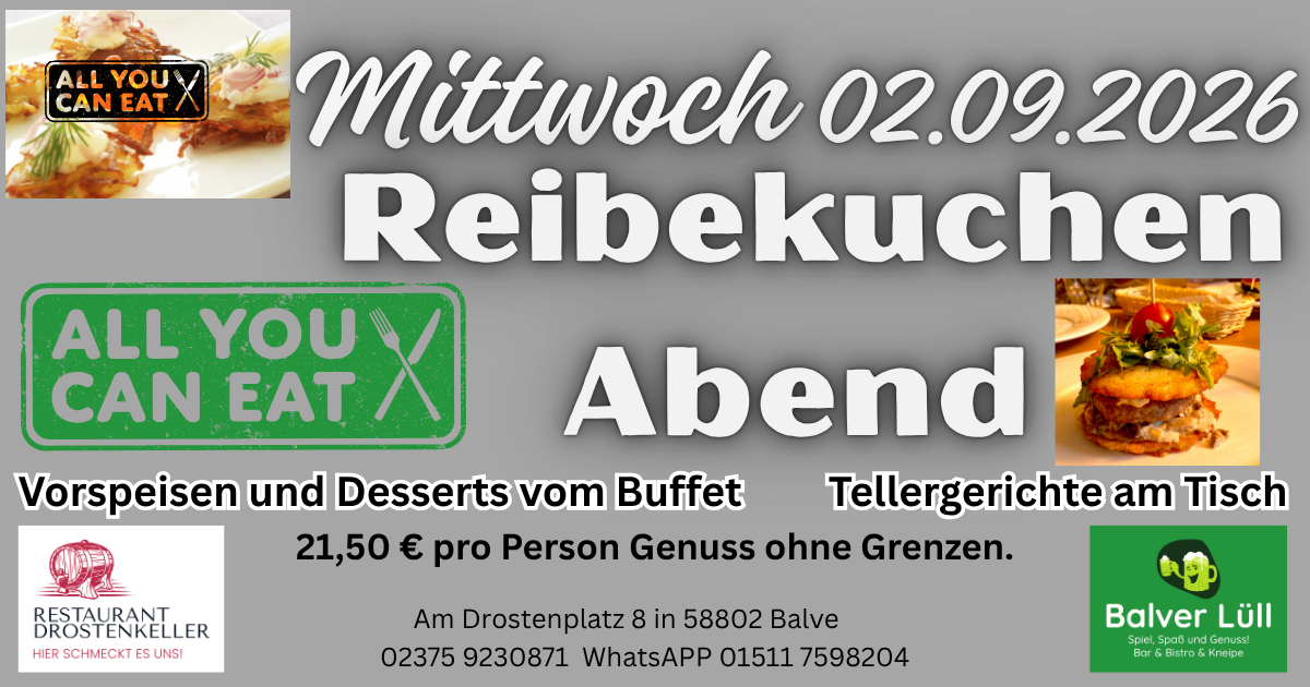 Reibekuchen abend