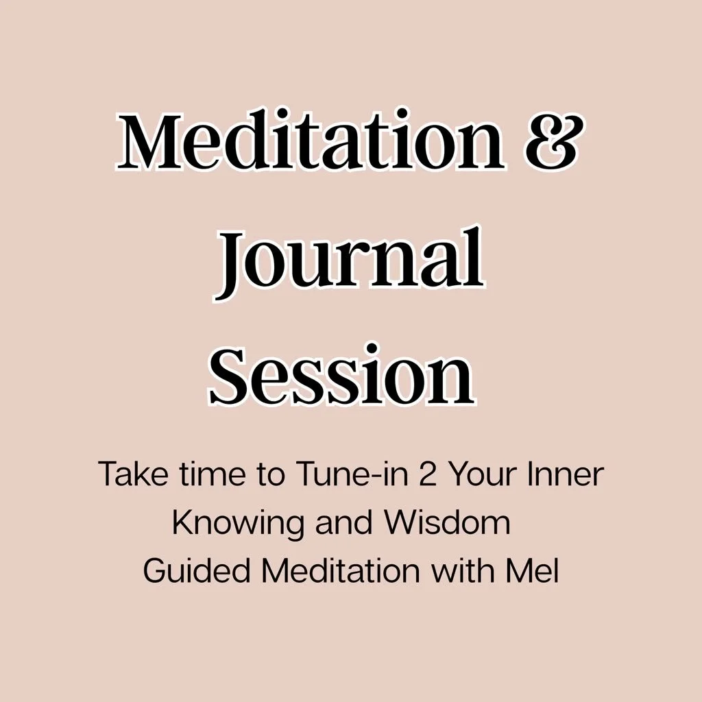 Meditation &amp; Journal Session