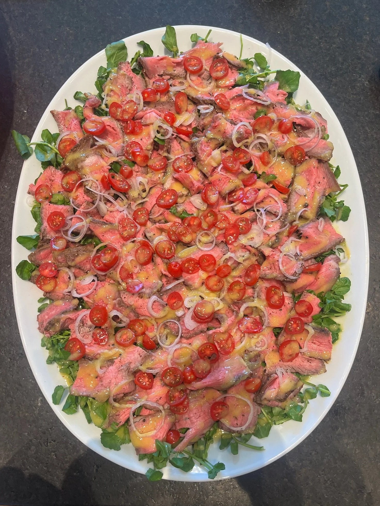 Prime Beef Filet and Watercress