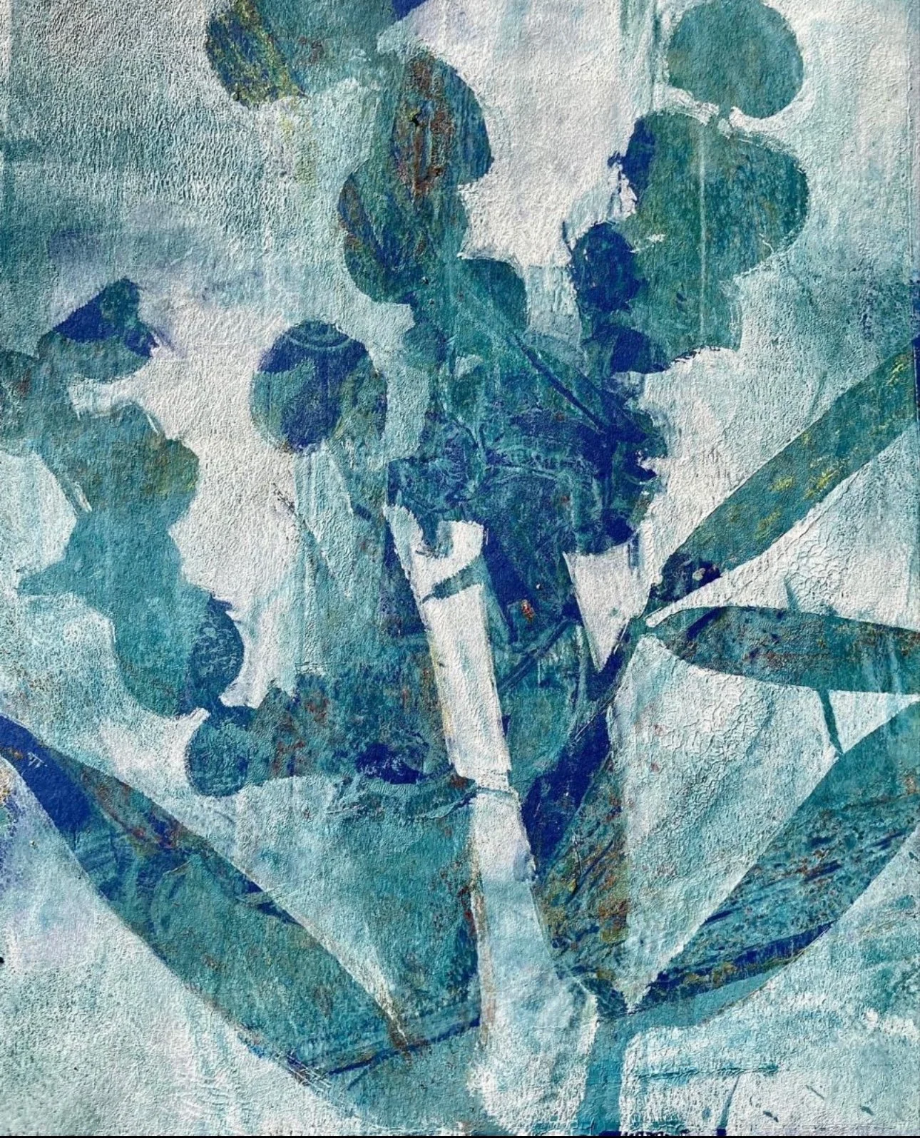 Gel Plate Monotypes