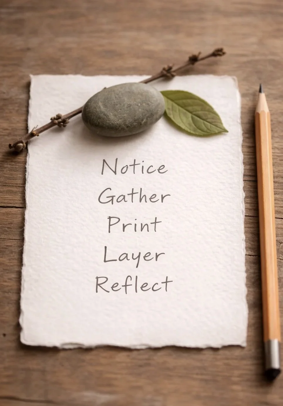 The Attentive Making Steps: Why I Teach Attention Before Technique