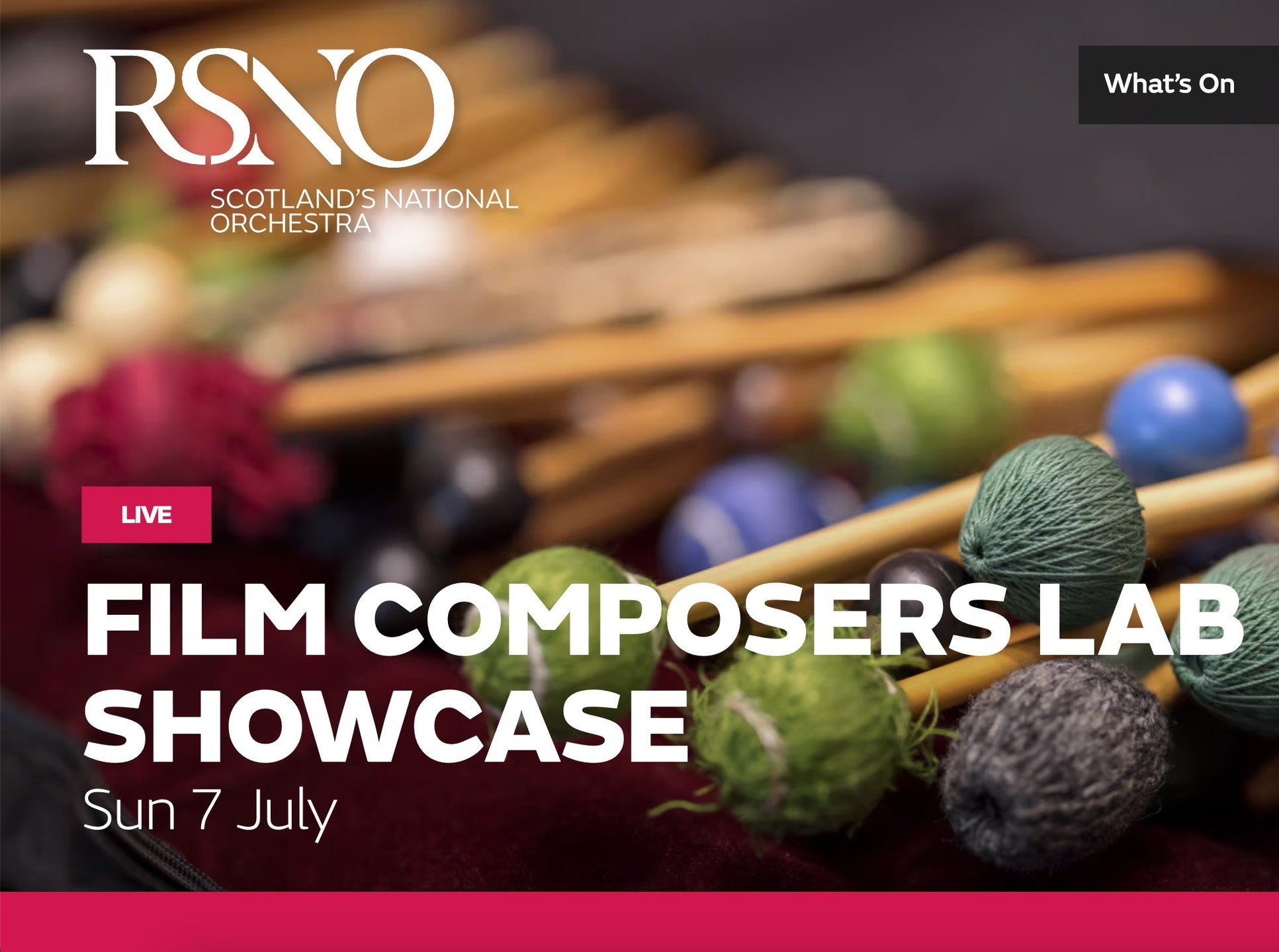 On Sunday the 7th of July, my film score for Crow Moon recorded by @rsnoofficial will be showcased at the @glasgowfilmtheatre . Come hear my score for orchestra and the wonderful scores of fellow composers as part of the 2023-24 RSNO Film Composers'