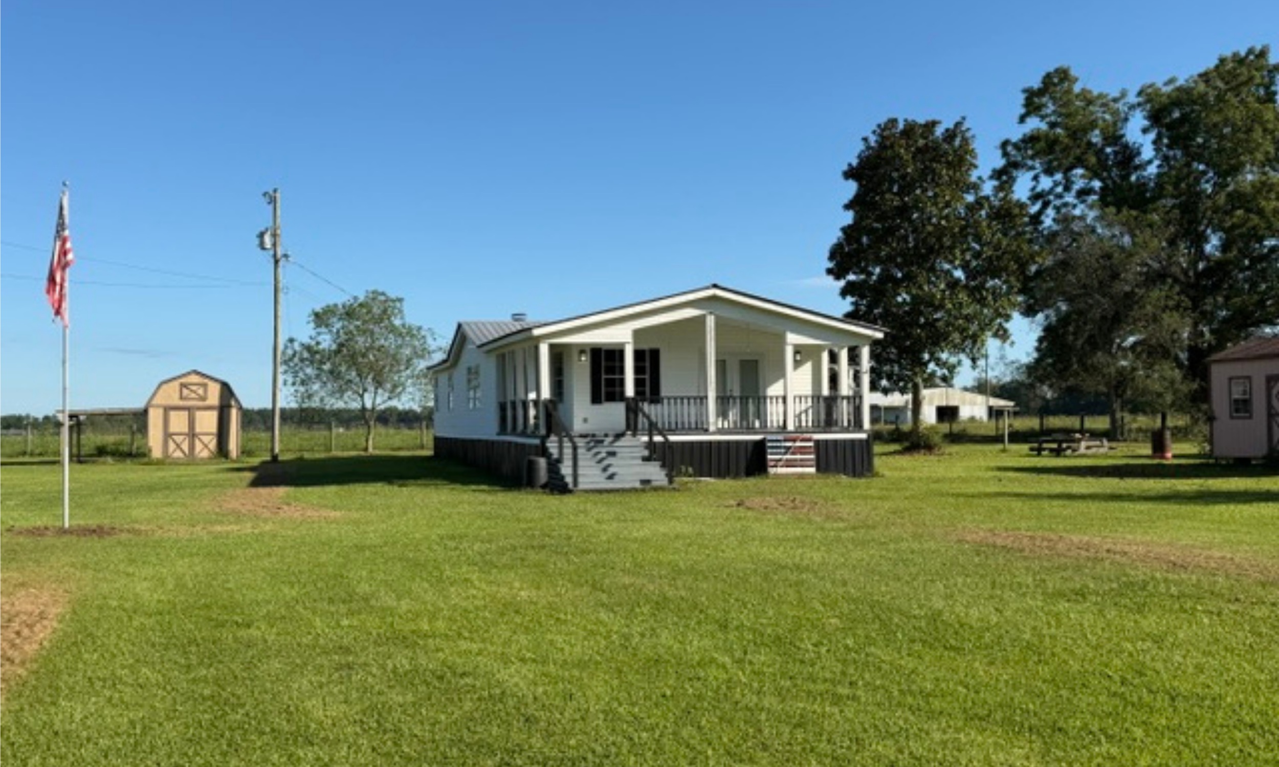 manufactured home on 1.06 acres 3 bedroom 2 bathroom modular home in agricola george county mississippi