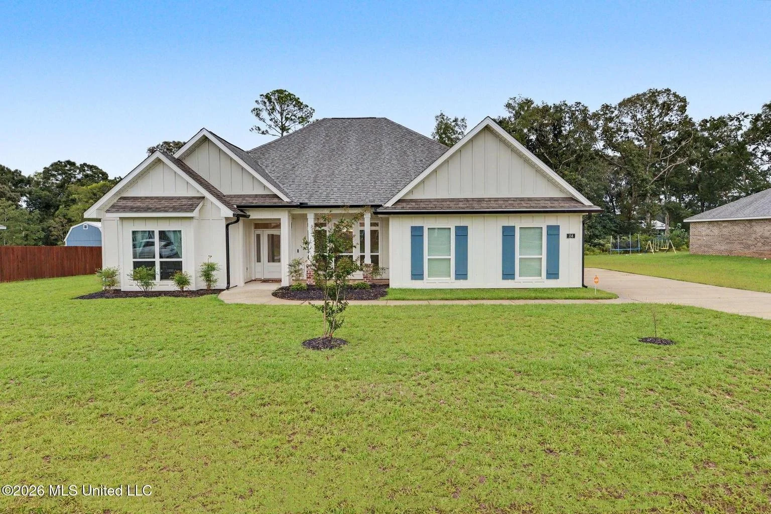 beautiful 3 bedroom 2 bathroom home built 2 years ago in 2024 and located in the agricola community of george county mississippi