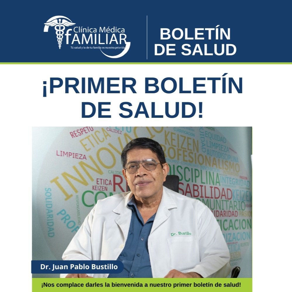 ¡Bienvenidos a Nuestro Primer Boletín de Salud!