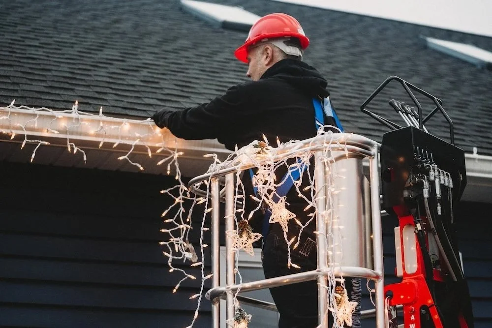 We hang Christmas lights so you don't have to!