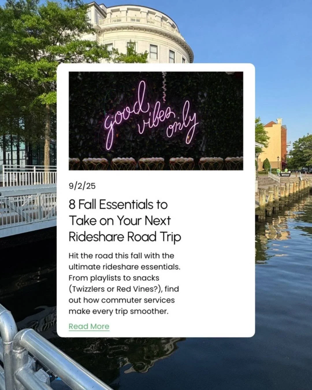 Planning a fall rideshare road trip? Check out our website for a full list of road trip essentials, brought to you by the goCo crew! 👩&zwj;💻

Follow @goingwithgoco for more. 🔔