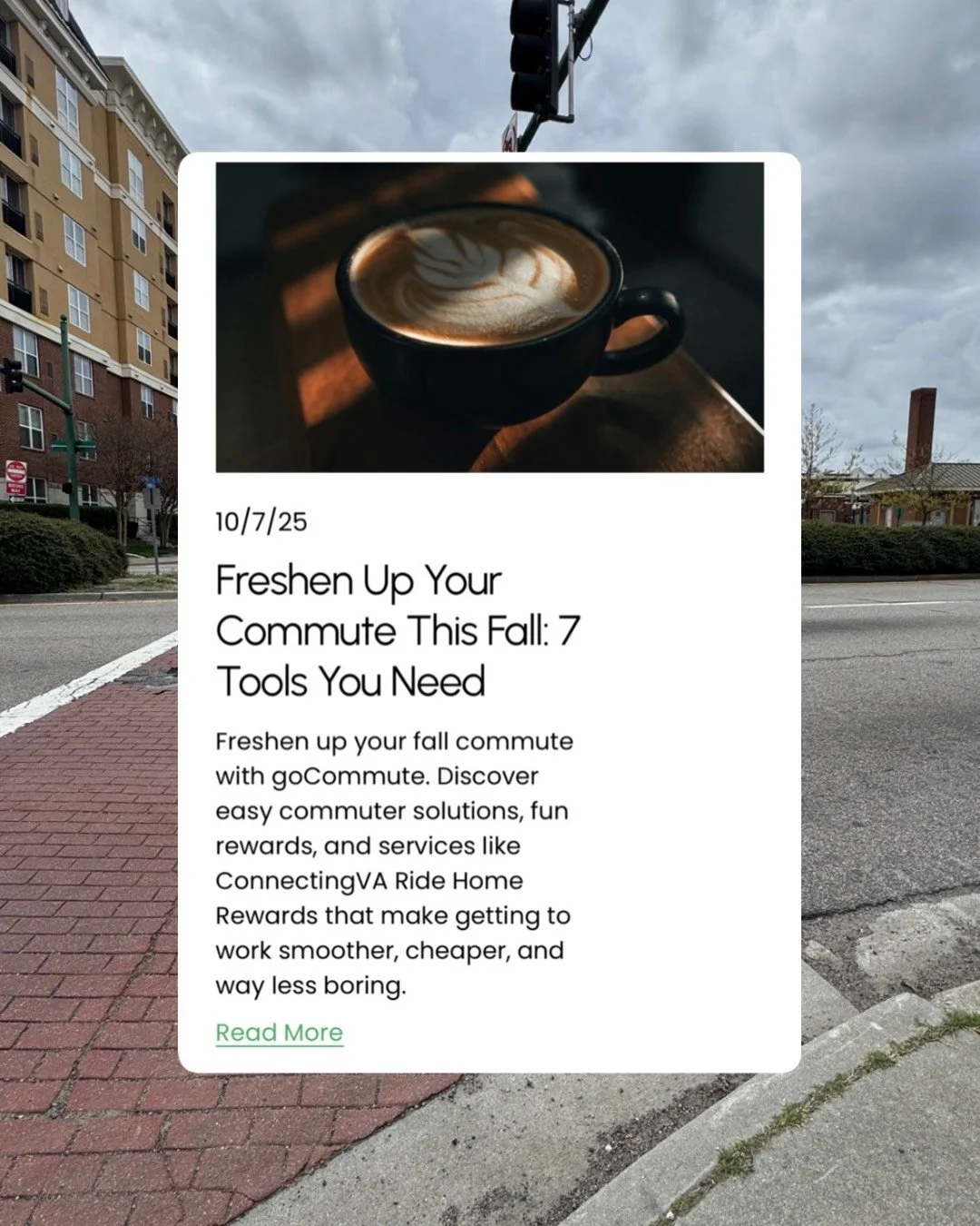 Your commute deserves a refresh this fall. 🍂

Get the details on the tools you need on the goCommute blog. 🔗 in bio!