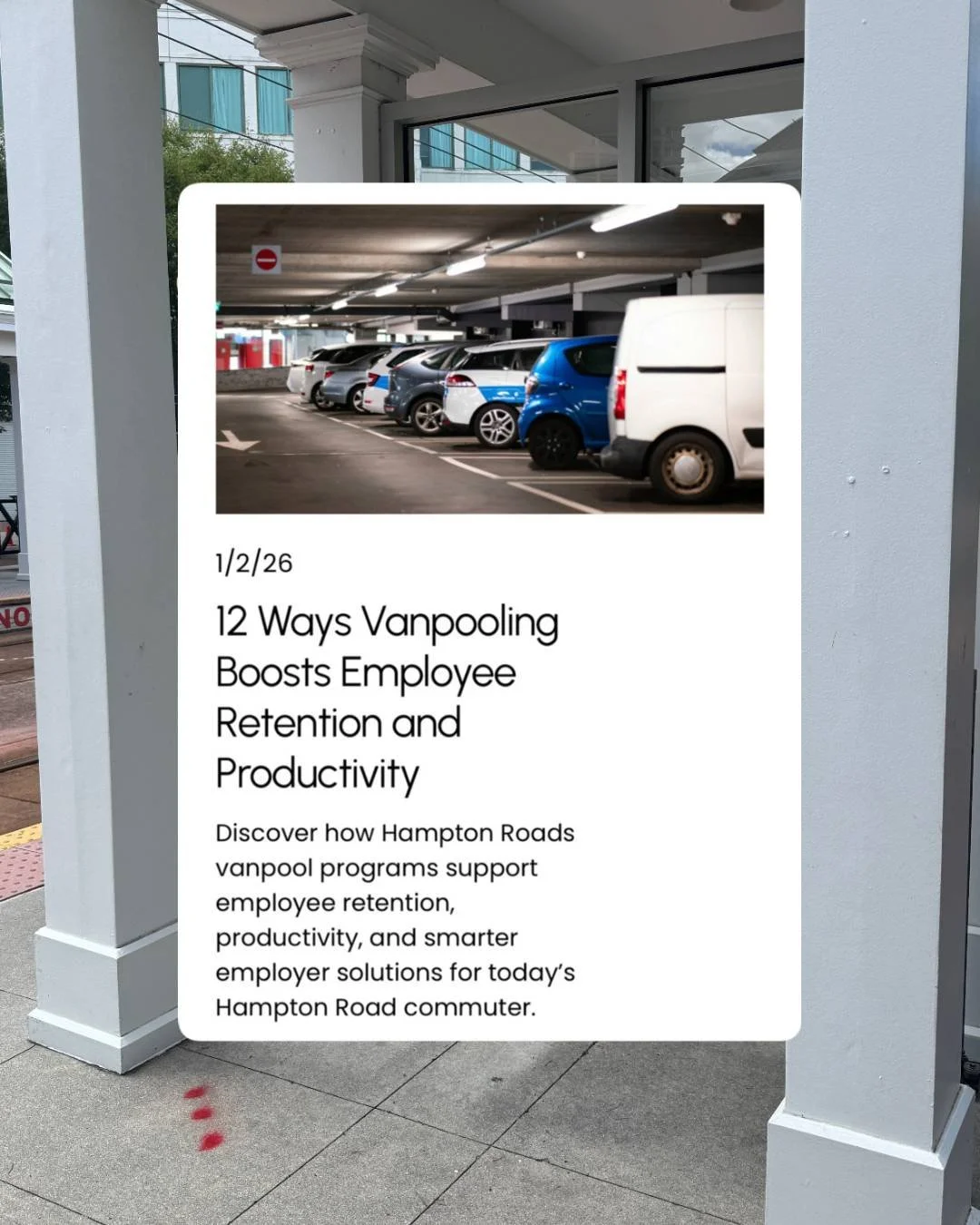 You've got a great company, and you try to hire great talent. What happens when your team isn't as productive or you feel like you've got a revolving door? 🤔

At goCommute, we specialize in ways to make your workforce better through their commuter s