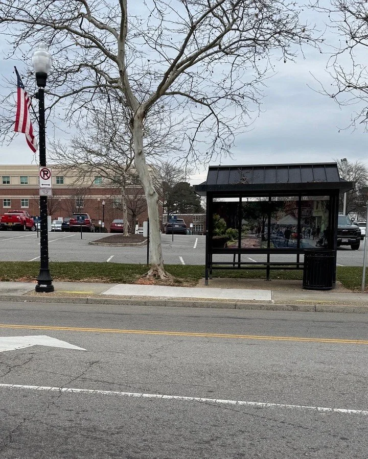 Have you spotted any Suffolk Transit bus stop artwork yet? We can't stop fangirling over how beautiful it is 😍

Transit plays a huge role in Hampton Roads. We work with commuters across the region to connect them with smarter solutions that make the