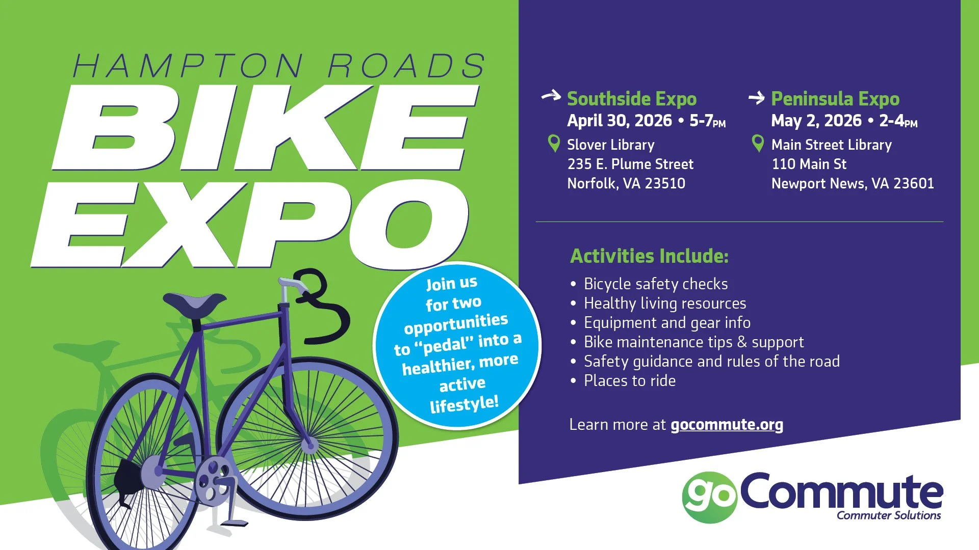 Hampton Roads Bike Expo - Southside 🚲