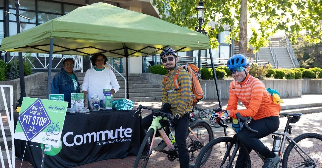 Blue Skies + Sunshine = Bike to Work! 🚴&zwj;♀️💨

May might be behind us, but that doesn't mean you can't still give biking to work a try. 

Your bike commutes could lead to some serious rewards. Download the ConnectingVA app + start logging your bi