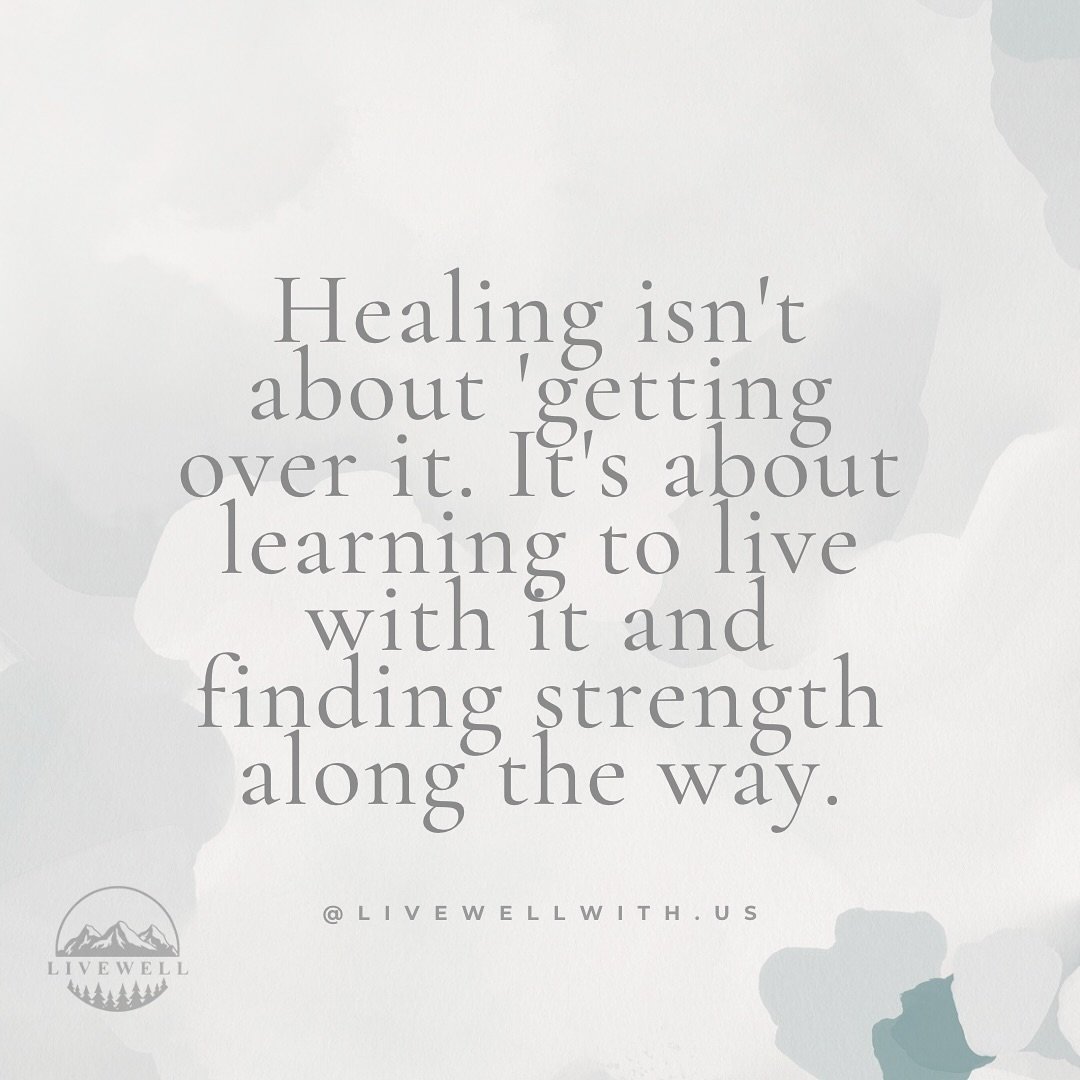 Healing isn’t a destination; it’s a journey. When we experience pain, anxiety, or trauma, we often wish for it to disappear. But true healing comes from learning to live with it, to accept it, and to grow through it. It’s about disc