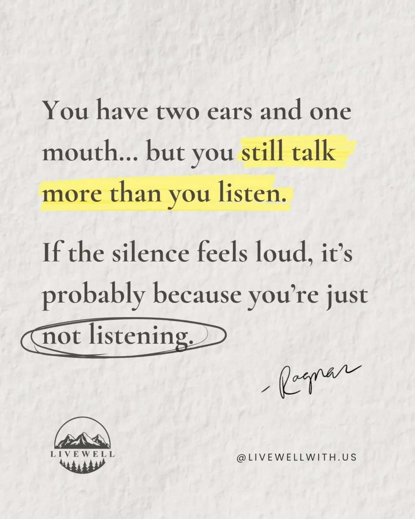 Life’s loud.
There’s pressure, noise, notifications, people talking at you, to you, over you… We’ve got playlists, group chats, podcasts, plans, reminders, “just one more thing,” always buzzing in the background.
