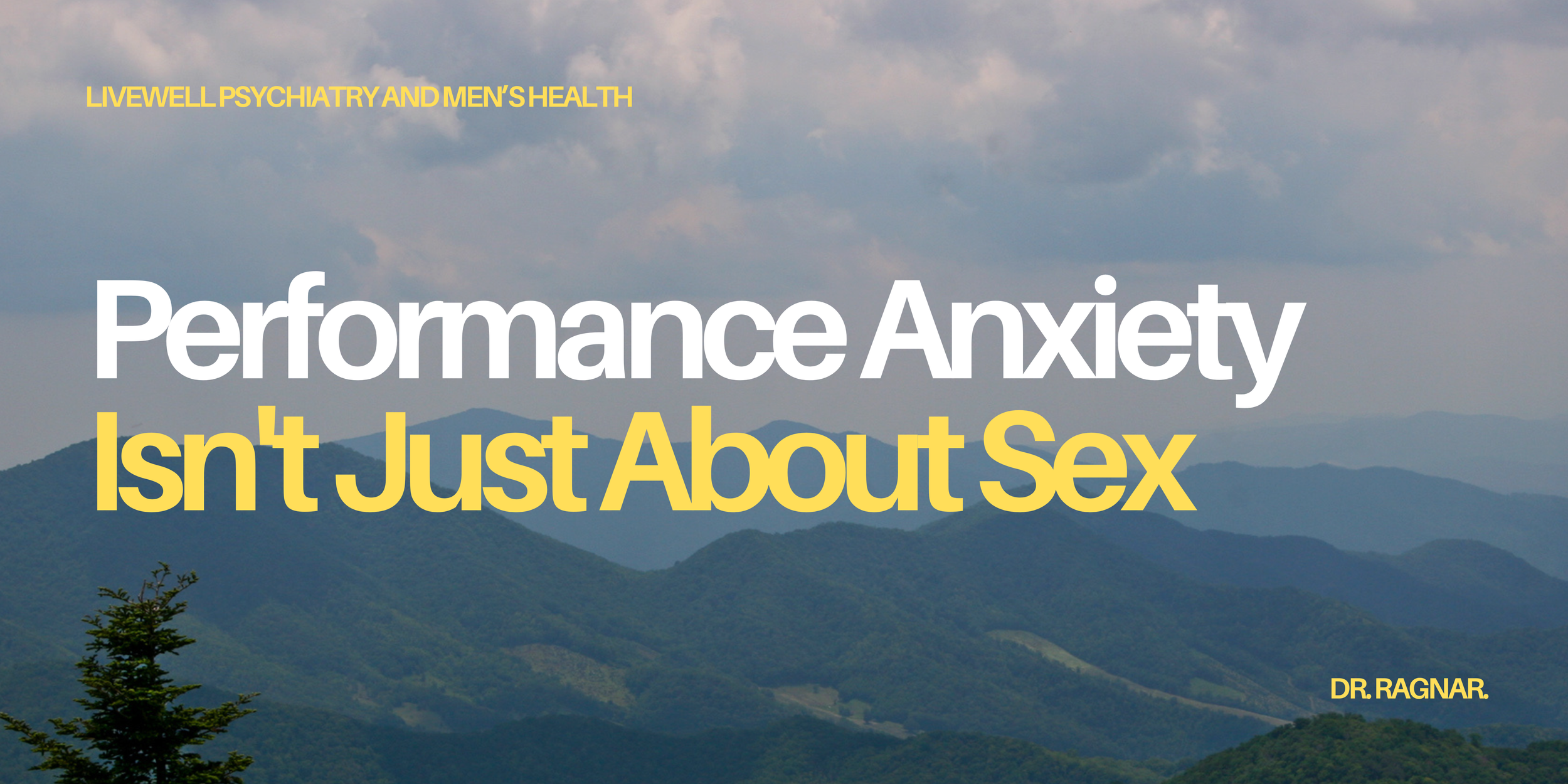 Performance Anxiety Isn't Just About Sex