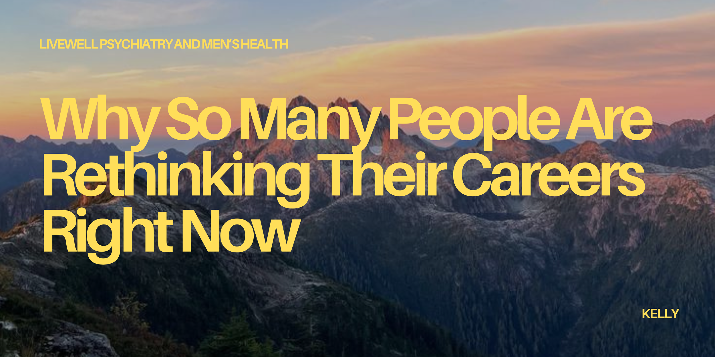 Why So Many People Are Rethinking Their Careers Right Now