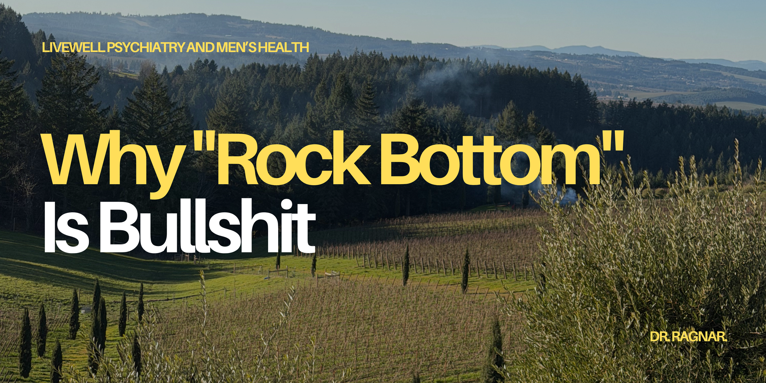 Why "Rock Bottom" Is Bullshit