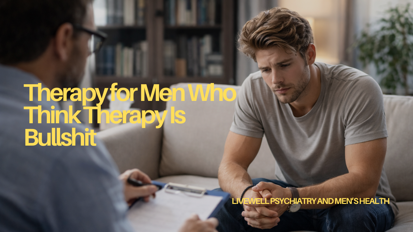 Therapy for Men Who Think Therapy Is Bullshit